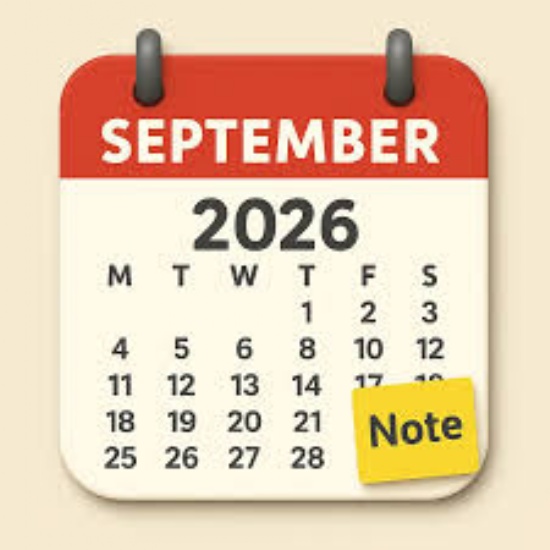 New starters September 2026